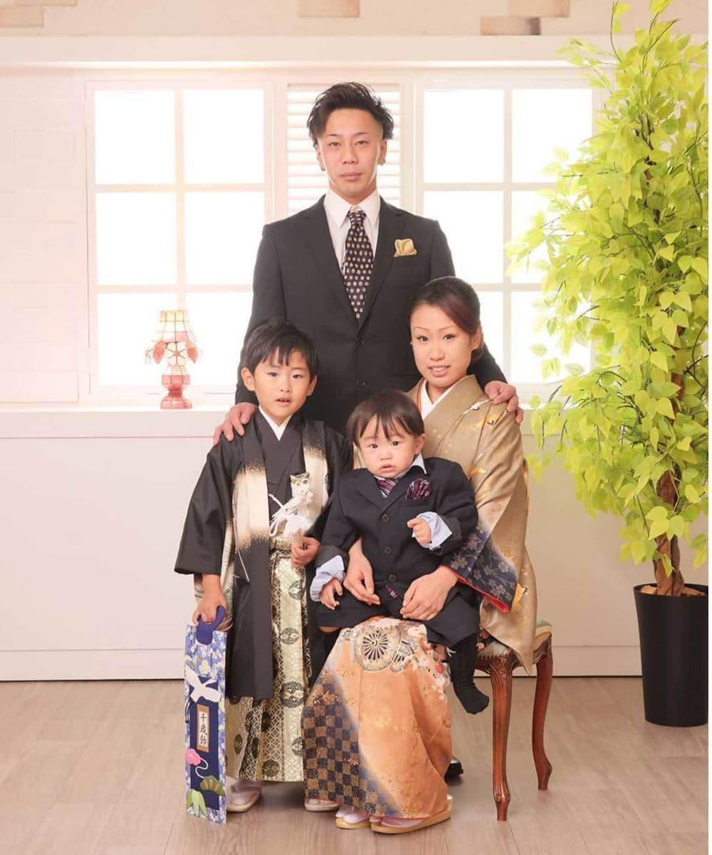 レンタル&フォトスタジオの光翔 鉾田市 753家族の写真