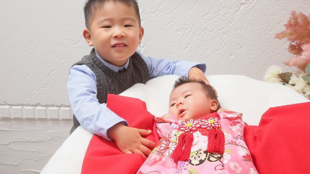 レンタル&フォトスタジオの光翔 鉾田市 お宮参りの写真